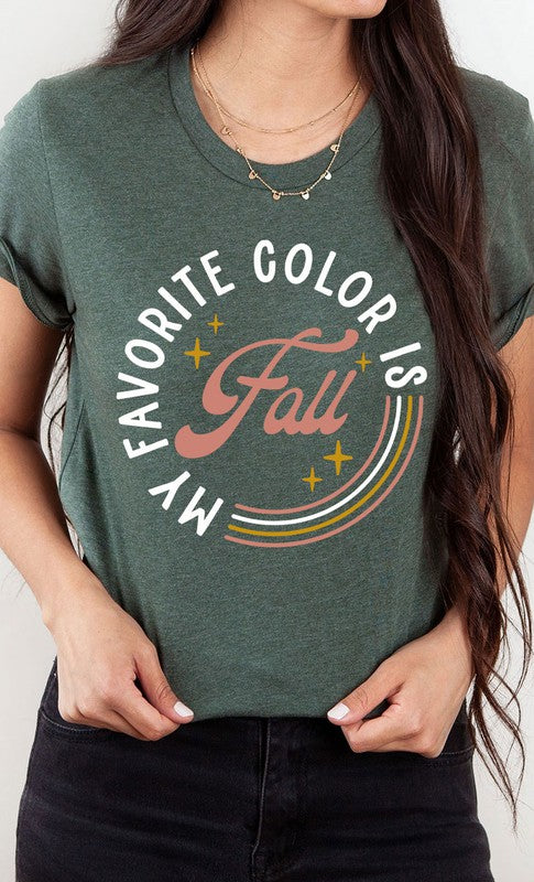 My Favorite Color is Fall Graphic Tee