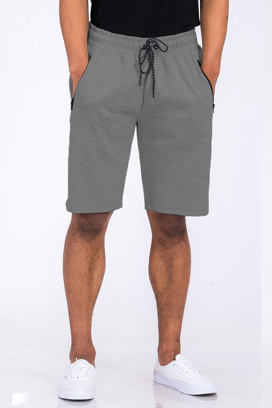 COTTON BLEND LOUNGE SWEAT SHORTS