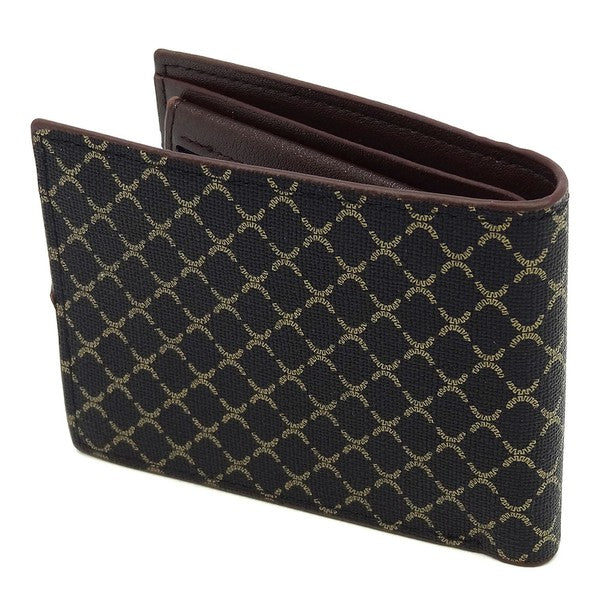 Jeetz Monogram Bi-fold Mens Wallet