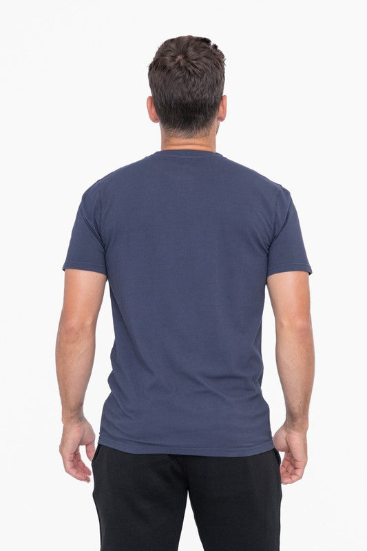 Pima Cotton Blend Short Sleeve Tee