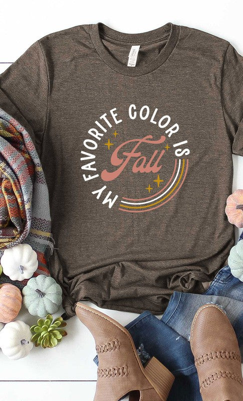 My Favorite Color is Fall Graphic Tee