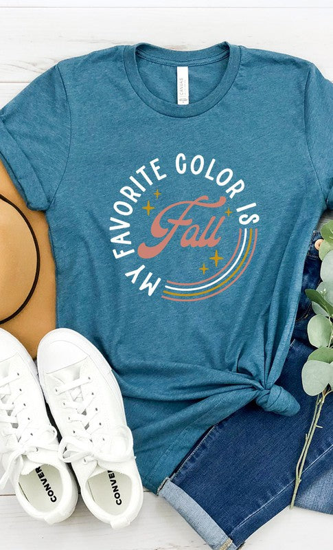 My Favorite Color is Fall Graphic Tee