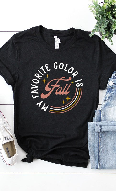 My Favorite Color is Fall Graphic Tee