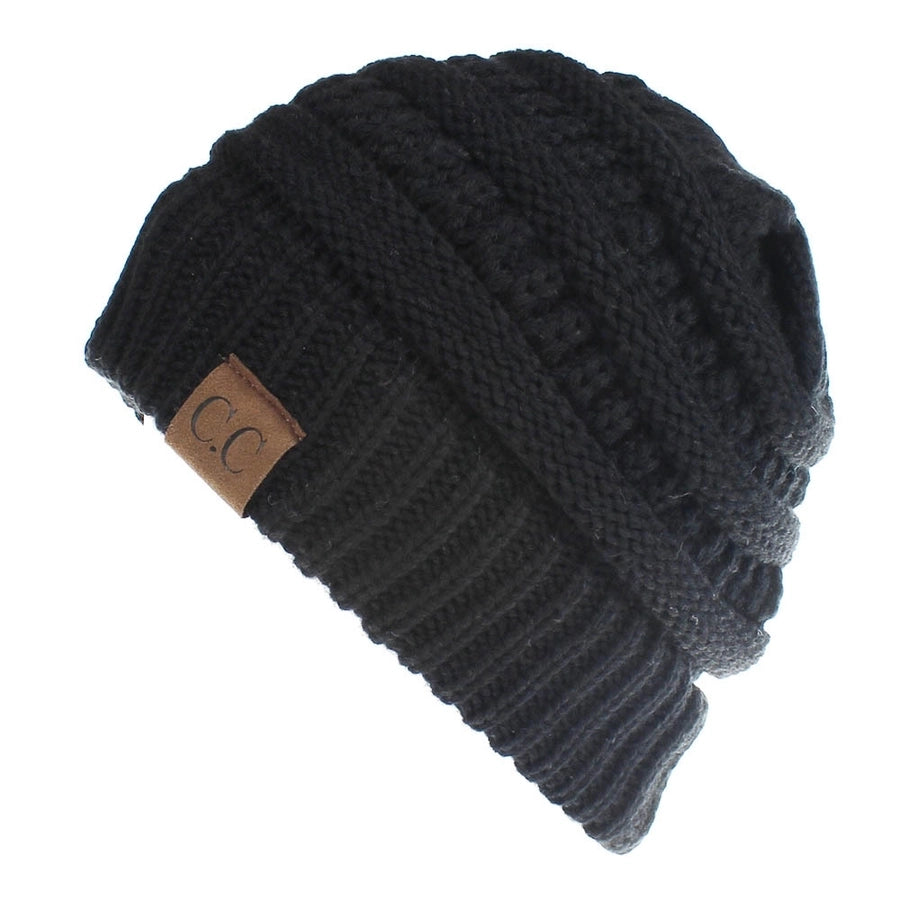 women's fashion solid color side of fungus wool cap