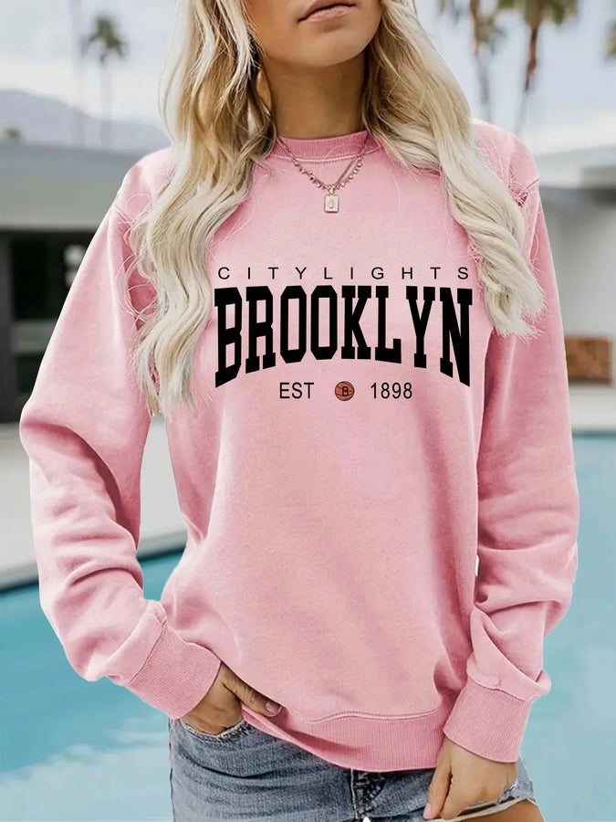 Hoodies & Sweatshirts Long Sleeve Printing Streetwear Letter