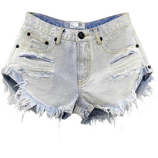 Women's Daily Streetwear Solid Color Shorts Jeans Skinny Pants