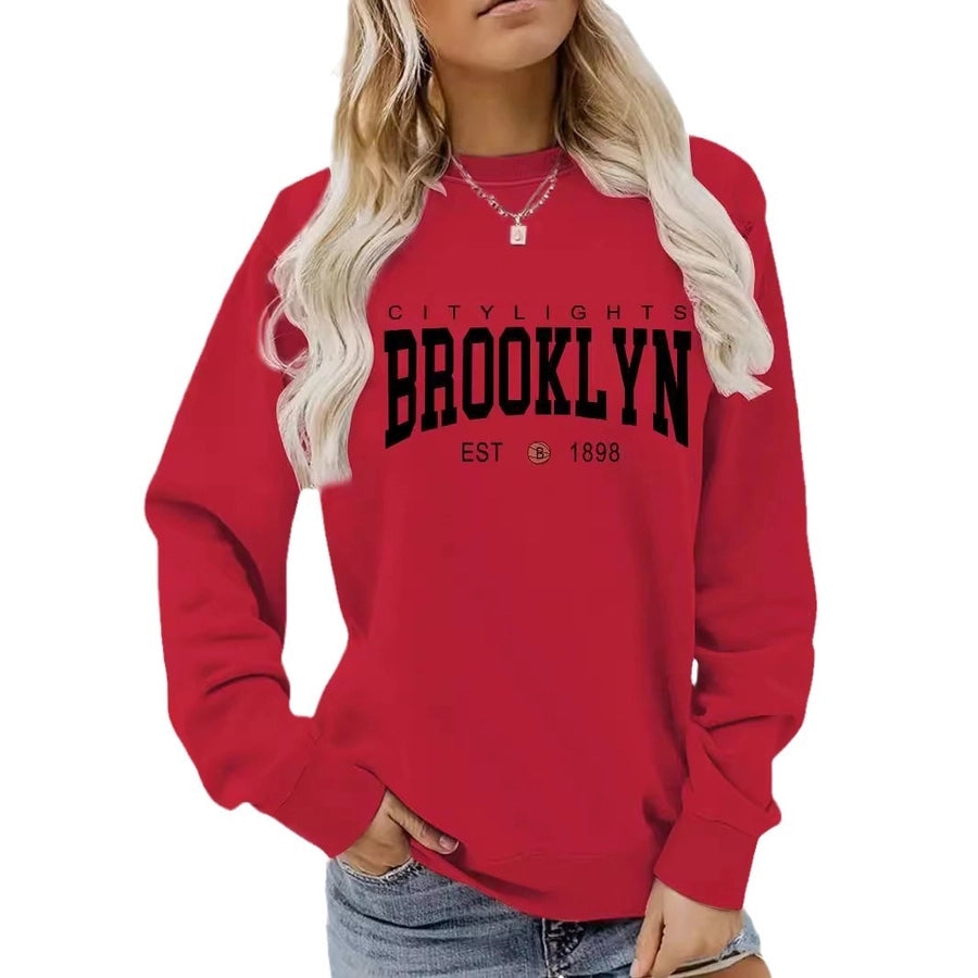 Hoodies & Sweatshirts Long Sleeve Printing Streetwear Letter